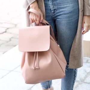 NWOT ZARA Pink Backpack